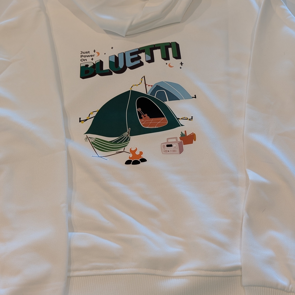 New white Hoodie for Kids - Picture 3 of 5